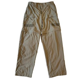 Columbia women's olive green convertible pants UPF 30 size small